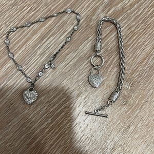 Juicy Couture bracelet and anklet